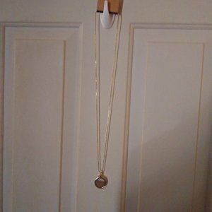 Goldtone pendant necklaces (3)